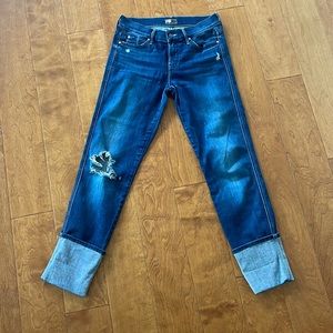 Mother Jeans The Ponyboy Echoes Size 27